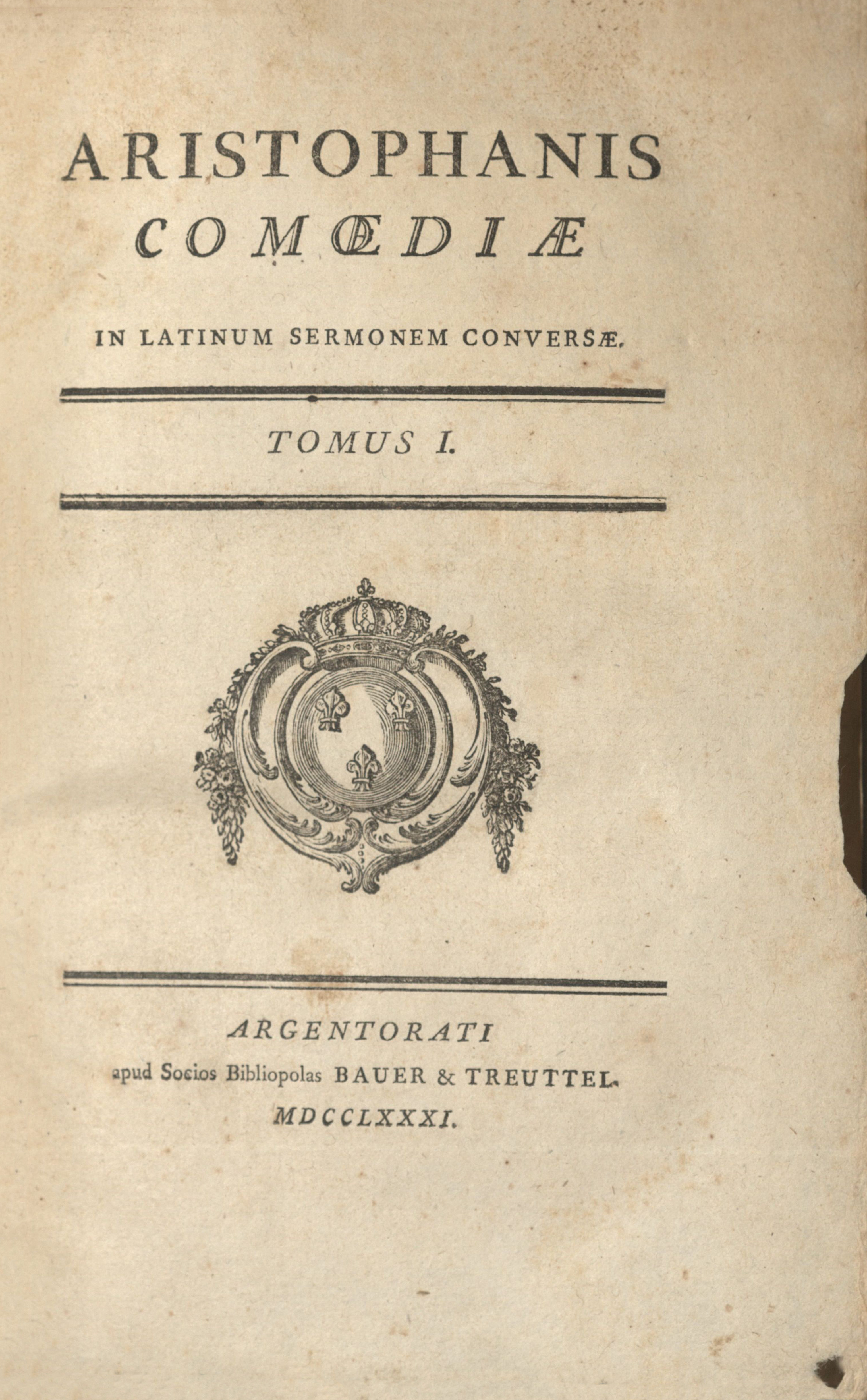 File:AristophanisComoediae1783 Latinv1 title.jpg