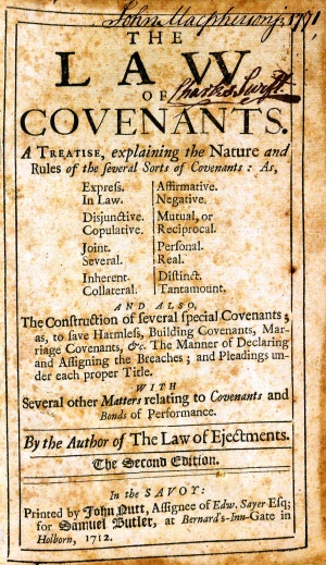 LawOfCovenants1712TitlePage.jpg