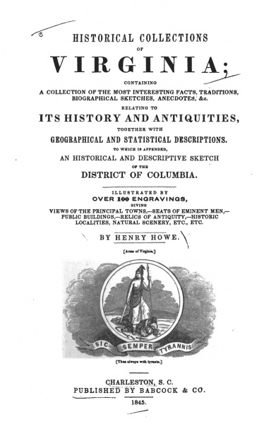 File:HoweHistoricalCollectionsOfVirginia1845Title.jpg