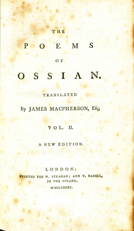 The Poems of Ossian - Wythepedia: The George Wythe Encyclopedia