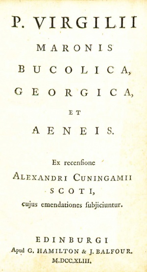 P Virgilii Maronis Bucolica Georgica Et Aeneis Wythepedia The George Wythe Encyclopedia
