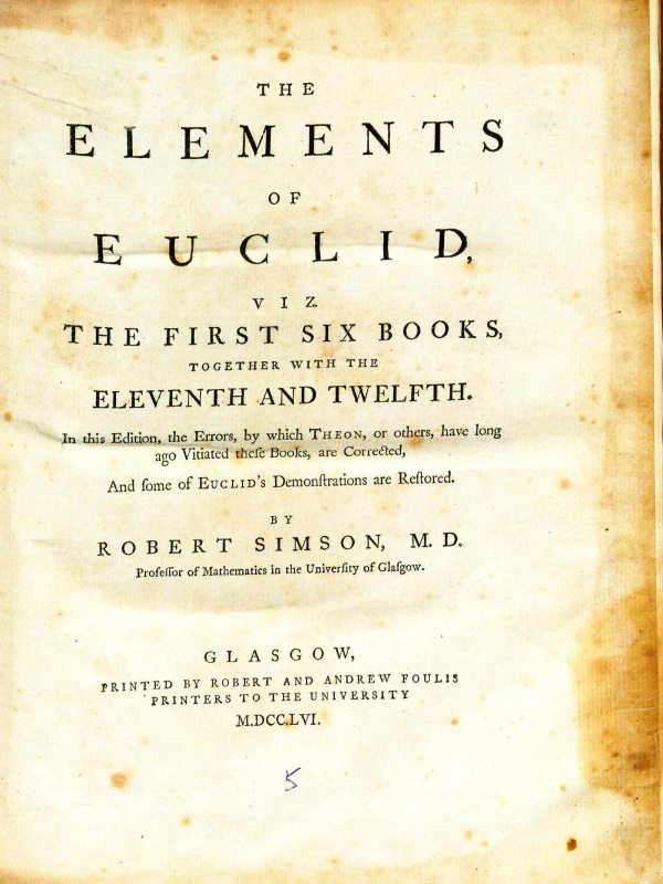 The Elements of Euclid: viz. the First Six Books, Together with the ...