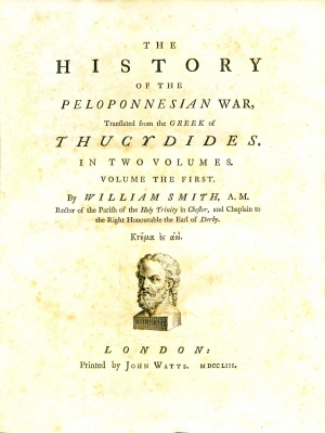 History of the Peloponnesian War by Thucydides